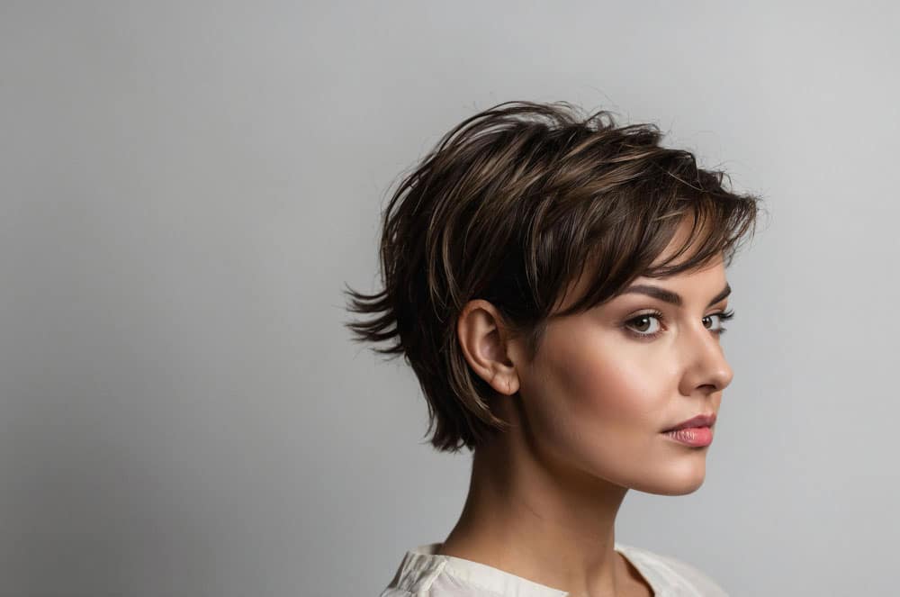 le carré court avec frange coupe de cheveux femmes 60 a