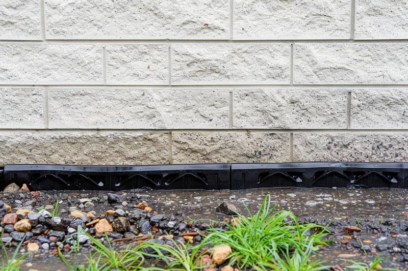 Protection et drainage : assurer la durabilité du mur en parpaing