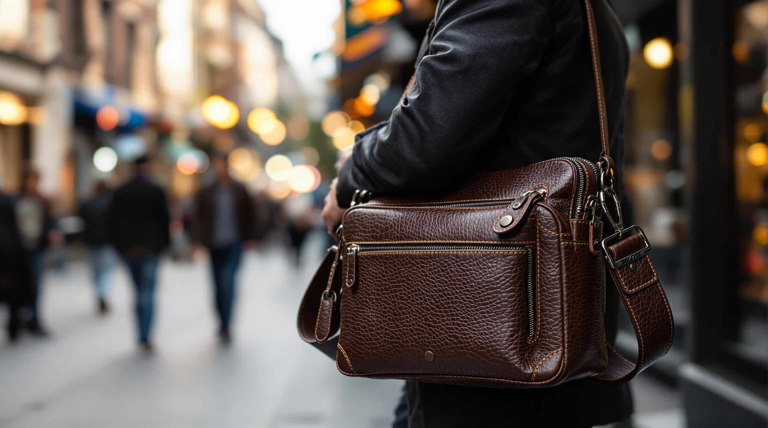 découvrez notre sacoche en cuir pour homme, conçue pour allier élégance et praticité au quotidien. idéale pour le travail ou les sorties, elle offre un style raffiné tout en répondant à vos besoins fonctionnels.