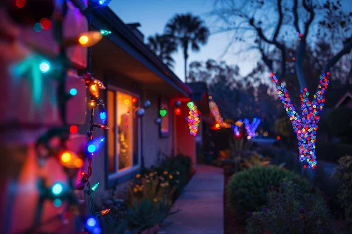 Comment un papa de San Diego a créé un spectacle de lumières de Noël musical fait maison
