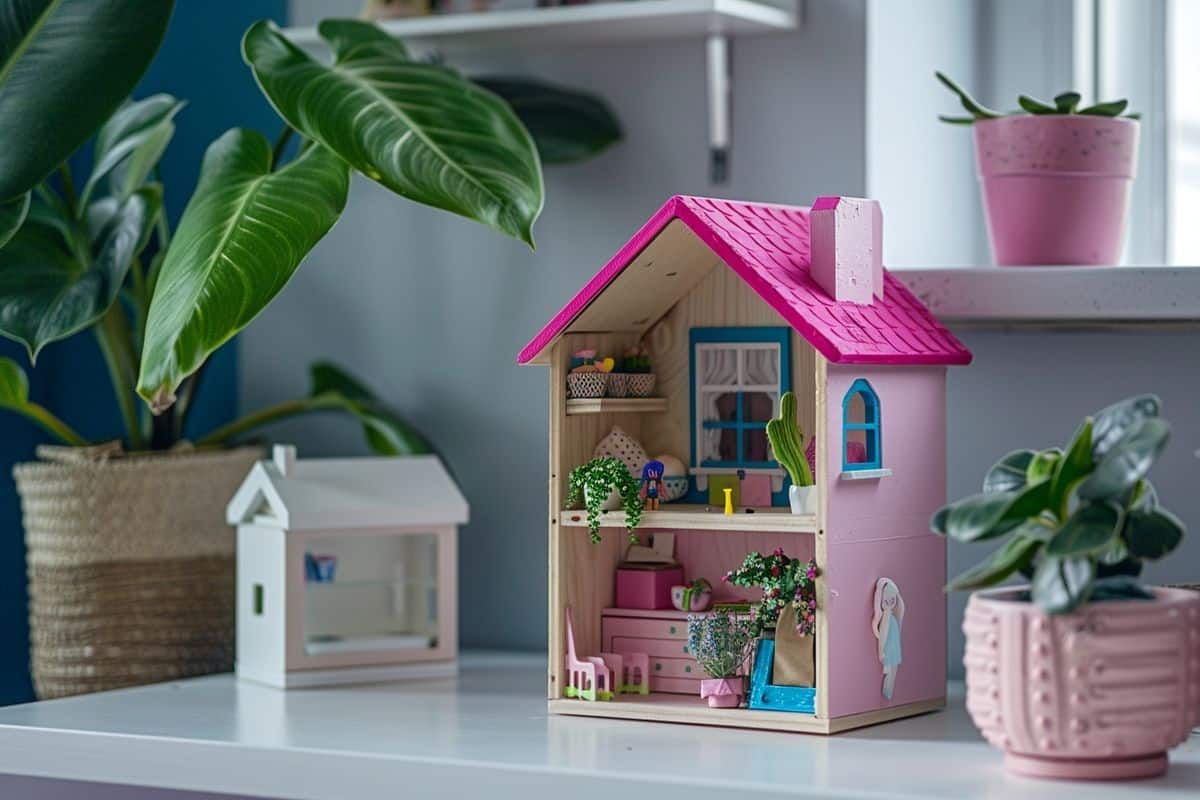 J'ai transformé une étagère IKEA en maison Barbie DIY pour ma fille après avoir jeté la sienne