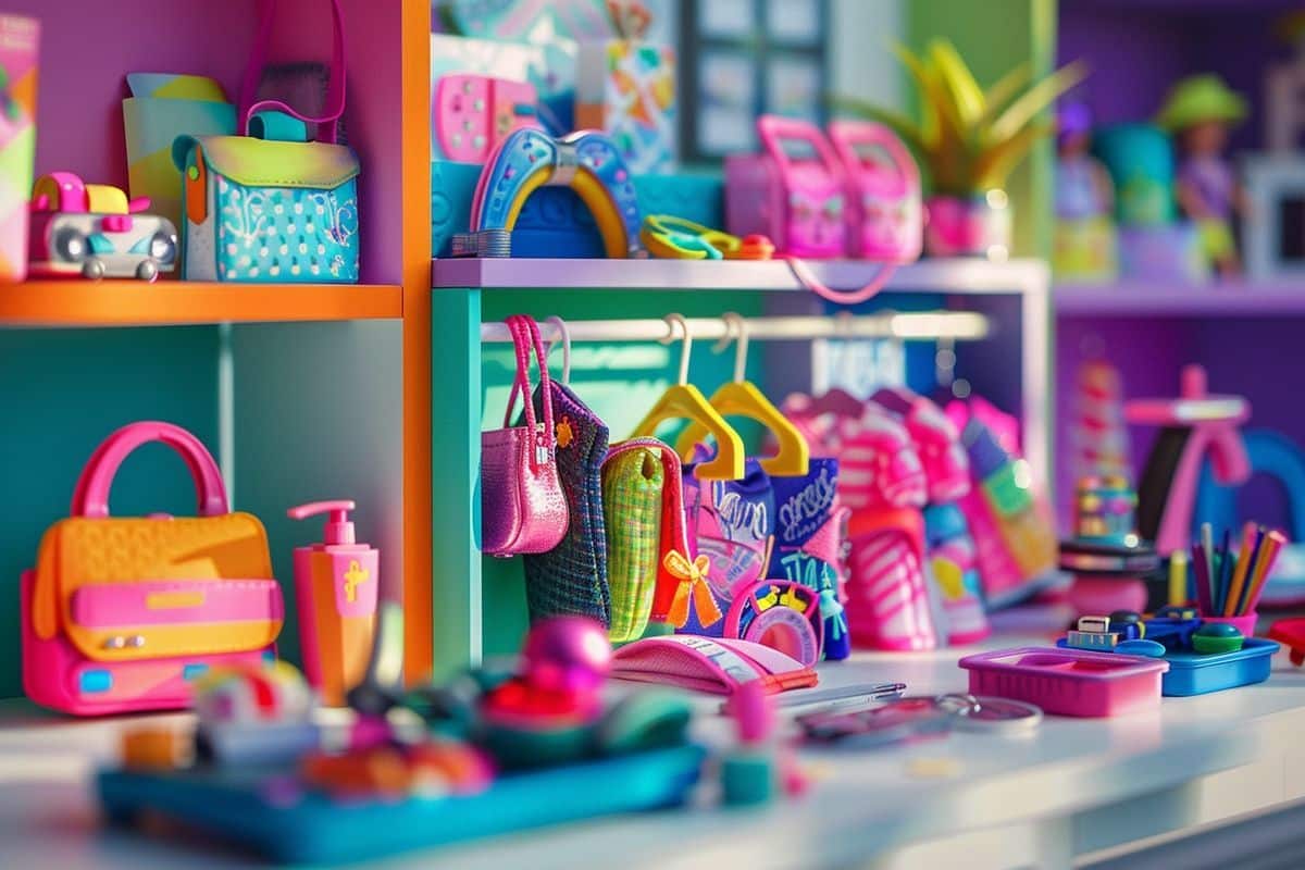 Achetez la Maison de Poupée Barbie Amazon Hotsell Toyshine : Édition Créative DIY avec 78 Pièces Multicolores et Accessoires Inclus