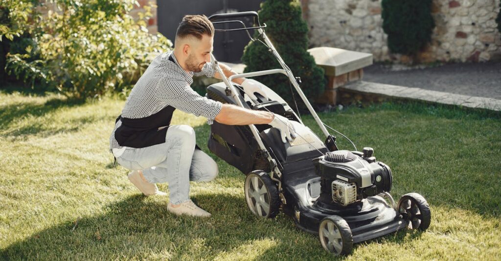 tondeuse robotisée autonome pour un entretien facile et efficace de votre pelouse, offrant gain de temps et résultats impeccables.